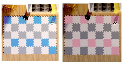 Interlocking soft foam play - interlocking,