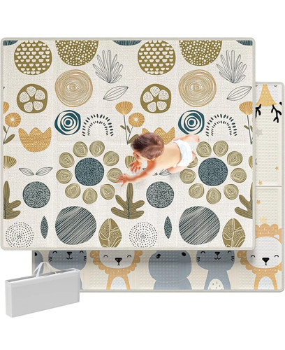 Baby play mat for floor - play,