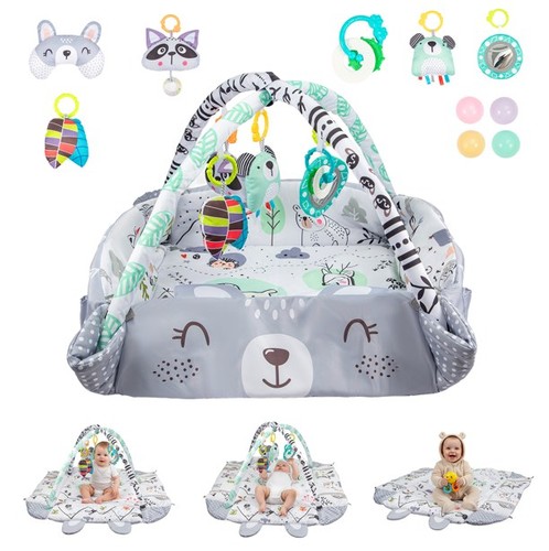 Baby play gym activity mat - &,